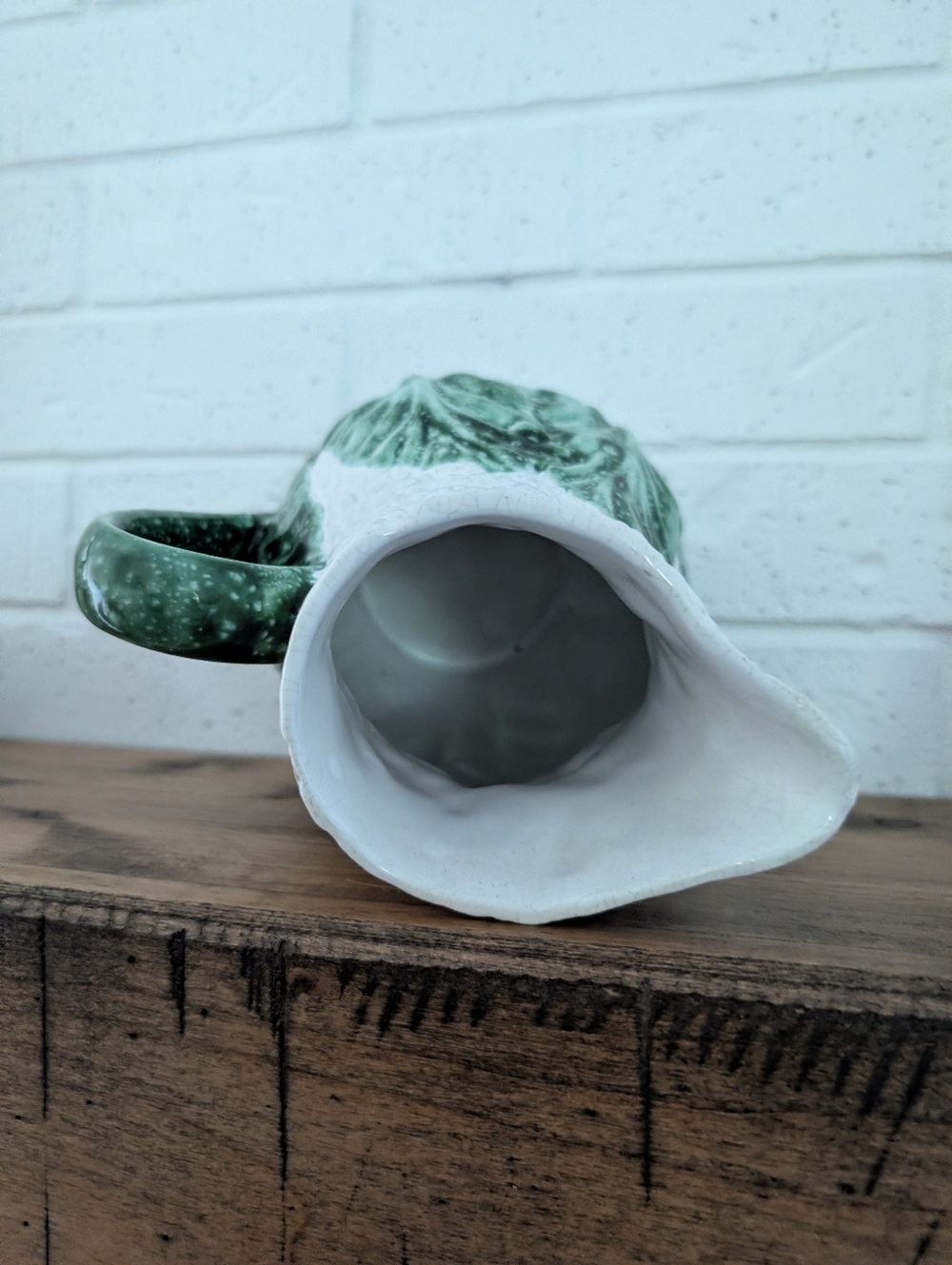 Jay Willfred Ceramic Cabbage Pitcher - Vintage - Picture 5 of 9